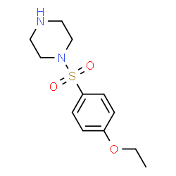 ChemSpider 2D Image | 1-(4-ethoxybenzenesulfonyl)piperazine | C12H18N2O3S