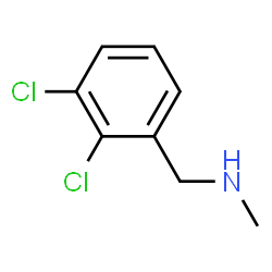 ChemSpider 2D Image | (2,3-Dichlorobenzyl)methylamine | C8H9Cl2N