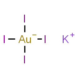 ChemSpider 2D Image | Potassium iodoaurate | AuI4K