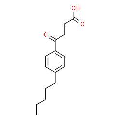 ChemSpider 2D Image | 4-Oxo-4-(4-pentylphenyl)butanoic acid | C15H20O3
