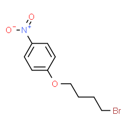 ChemSpider 2D Image | 1-(4-Bromobutoxy)-4-nitrobenzene | C10H12BrNO3