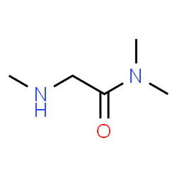 ChemSpider 2D Image | N-Me-Gly-NMe2 | C5H12N2O