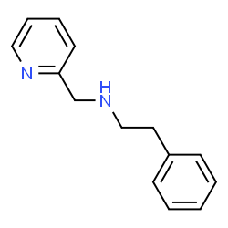 ChemSpider 2D Image | (2-phenylethyl)(pyridin-2-ylmethyl)amine | C14H16N2