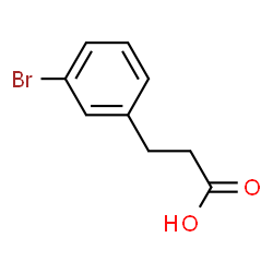 ChemSpider 2D Image | 3-(3-Bromophenyl)propanoic acid | C9H9BrO2