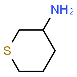 ChemSpider 2D Image | Tetrahydro-2H-thiopyran-3-amine | C5H11NS