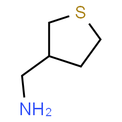 ChemSpider 2D Image | 1-(Tetrahydro-3-thiophenyl)methanamine | C5H11NS