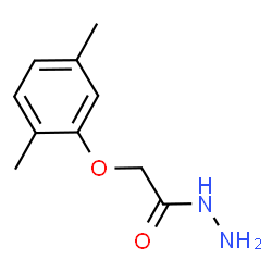 ChemSpider 2D Image | 2-(2,5-Dimethylphenoxy)acetohydrazide | C10H14N2O2