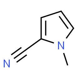 ChemSpider 2D Image | 1-methylpyrrole-2-carbonitrile | C6H6N2