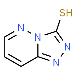 ChemSpider 2D Image | [1,2,4]Triazolo[4,3-b]pyridazine-3(2H)-thione | C5H4N4S