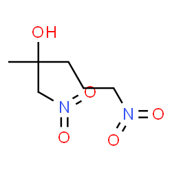 ChemSpider 2D Image | 2-Methyl-1,5-dinitro-2-pentanol | C6H12N2O5