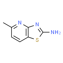 ChemSpider 2D Image | 5-Methylthiazolo[4,5-b]pyridin-2-amine | C7H7N3S