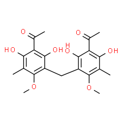 ChemSpider 2D Image | Mallotophenone | C21H24O8