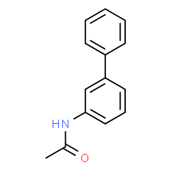 ChemSpider 2D Image | N-(3-Biphenylyl)acetamide | C14H13NO