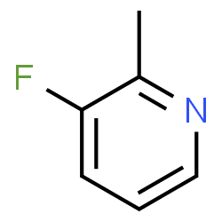 ChemSpider 2D Image | 3-Fluor-2-methylpyridin | C6H6FN