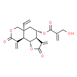 ChemSpider 2D Image | VERNODALIN | C19H20O7