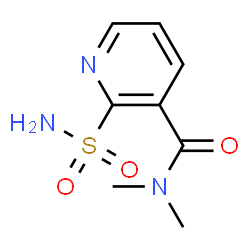 ChemSpider 2D Image | N,N-Dimethyl-2-sulfamoylnicotinamide | C8H11N3O3S