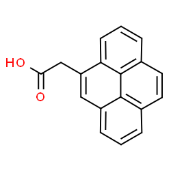 ChemSpider 2D Image | 4-Pyrenylacetic acid | C18H12O2