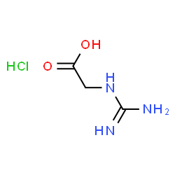 ChemSpider 2D Image | GLYCOCYAMINE HYDROCHLORIDE | C3H8ClN3O2