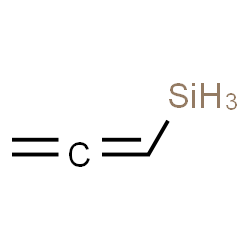 ChemSpider 2D Image | Propadienylsilane | C3H6Si