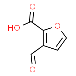 ChemSpider 2D Image | 3-Formyl-2-furoic acid | C6H4O4