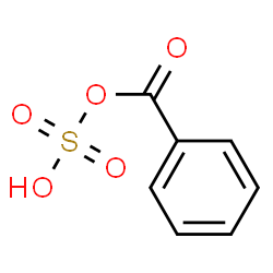 ChemSpider 2D Image | Benzoyl hydrogen sulfate | C7H6O5S