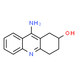 ChemSpider 2D Image | 9-Amino-1,2,3,4-tetrahydro-2-acridinol | C13H14N2O