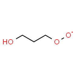 ChemSpider 2D Image | (3-Hydroxypropyl)dioxidanyl | C3H7O3