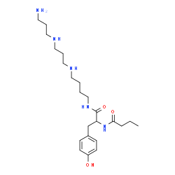 ChemSpider 2D Image | Philanthotoxin | C23H41N5O3