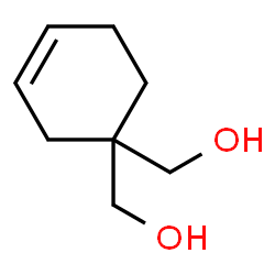 ChemSpider 2D Image | 3-Cyclohexene-1,1-diyldimethanol | C8H14O2