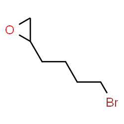 ChemSpider 2D Image | 2-(4-Bromobutyl)oxirane | C6H11BrO