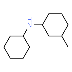 ChemSpider 2D Image | N-Cyclohexyl-3-methylcyclohexanamine | C13H25N