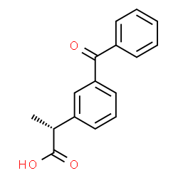 ChemSpider 2D Image | R-Ketoprofen | C16H14O3