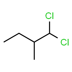 ChemSpider 2D Image | 1,1-Dichloro-2-methylbutane | C5H10Cl2