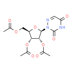 ChemSpider 2D Image | Azaribine | C14H17N3O9
