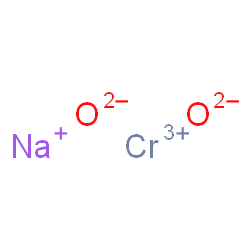 ChemSpider 2D Image | Sodium chromite | CrNaO2