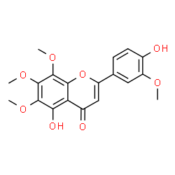 ChemSpider 2D Image | 7-Methylsudachitin | C19H18O8