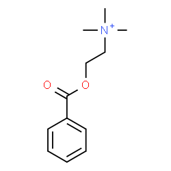 ChemSpider 2D Image | Benzoylcholine | C12H18NO2