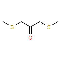 ChemSpider 2D Image | 1,3-Bis(methylsulfanyl)acetone | C5H10OS2