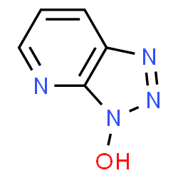 ChemSpider 2D Image | 1-Hydroxy-7-azabenzotriazole | C5H4N4O