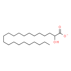 ChemSpider 2D Image | 2-Hydroxydocosanoate | C22H43O3