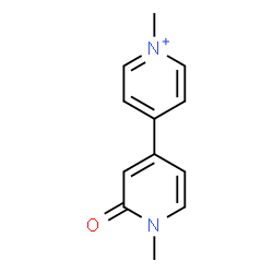 ChemSpider 2D Image | 1-Methyl-4-(1-methyl-2-oxo-1,2-dihydro-4-pyridinyl)pyridinium | C12H13N2O