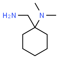 ChemSpider 2D Image | 1-(Aminomethyl)-N,N-dimethylcyclohexanamine | C9H20N2