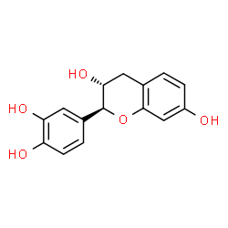 ChemSpider 2D Image | (2S,3R)-2-(3,4-Dihydroxyphenyl)-3,7-chromanediol | C15H14O5