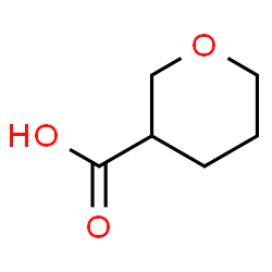 ChemSpider 2D Image | oxane-3-carboxylic acid | C6H10O3