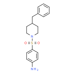 ChemSpider 2D Image | 4-[(4-Benzyl-1-piperidinyl)sulfonyl]aniline | C18H22N2O2S