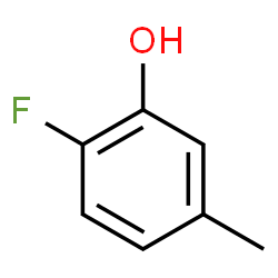 ChemSpider 2D Image | 6-Fluoro-m-cresol | C7H7FO