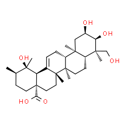 ChemSpider 2D Image | Myrianthic acid | C30H48O6