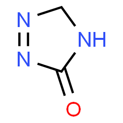 ChemSpider 2D Image | 4,5-Dihydro-3H-1,2,4-triazol-3-one | C2H3N3O