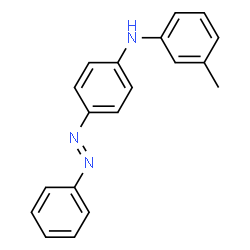 ChemSpider 2D Image | 3-Methyl-N-{4-[(E)-phenyldiazenyl]phenyl}aniline | C19H17N3