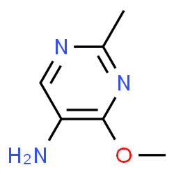 ChemSpider 2D Image | 4-Methoxy-2-methyl-5-pyrimidinamine | C6H9N3O